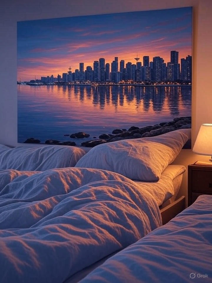 Dawn over Vancouver's Waterfront